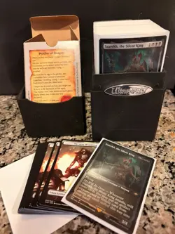 MTG Necron Dynasties Commander Deck NM Never Played Sleeved Ultra Pro Box 40k - Image 1