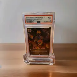 Lorcana Whispers In The Well Malicious Mean And Scary Enchanted PSA 9 - Image 1
