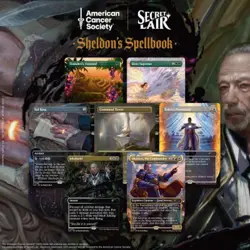 MTG Wizards of the Coast Secret Lair Sheldon's Spellbook Non Foil (SEALED) - Image 1