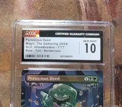 Pernicious Deep Foil MTG Secret Lair Drop Ghostbusters CGC 10 Gem Mint - Image 2