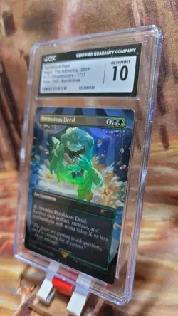 Pernicious Deep Foil MTG Secret Lair Drop Ghostbusters CGC 10 Gem Mint - Image 4