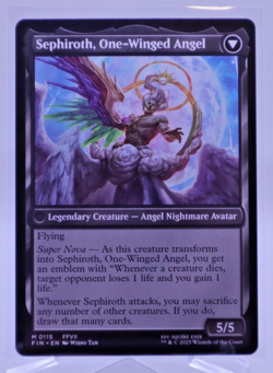 Sephiroth, Fabled SOLDIER MTG Final Fantasy Non-foil NM K493 - Image 2