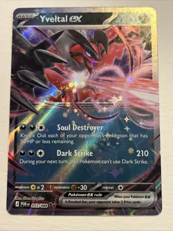 Pokemon - Yveltal EX 053/088 Double Rare, ME: Perfect Order, Holo, Near Mint - Image 1