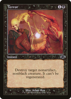Terror (FOIL) x1 - MTG Dominaria Remastered DMR #312 - Image 1
