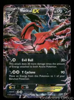 YVELTAL EX XY08 HOLO PROMO XY PROMO POKEMON NEAR MINT - Image 1