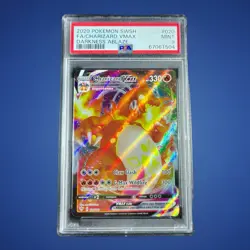 Pokemon SWSH Charizard VMAX Full Art-2020 Darkness Ablaze #020/189-PSA 9 Mint!! - Image 1