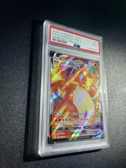 Pokemon SWSH Charizard VMAX Full Art-2020 Darkness Ablaze #020/189-PSA 9 Mint!! - Image 2