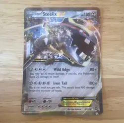 The Pokemon Company Pokemon TCG Steelix EX 67/114 XY-Steam Siege Holo Ultra Rare - Image 1