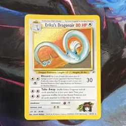 Erika's Dragonair 4/132 Gym Heroes Holo Rare Unlimited English 2000 - Image 1