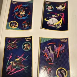 Pokemon Trading Card Game Tin with Card Sleeves, Stickers - Gardevoir, Lucario,… - Image 2