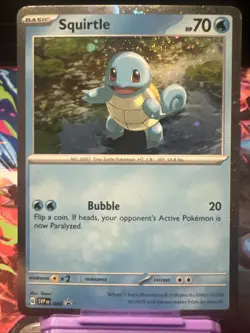 Pokemon Squirtle - 048 (Cosmos Holo) 048 Sv: Scarlet & Violet Promo Cards Holo ✨ - Image 1