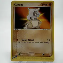 Cubone 40/95 LP Non Holo 2004 Team Magma vs Team Aqua E-Reader Pokemon Card! - Image 1