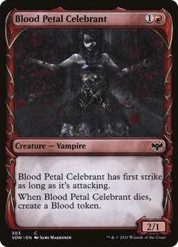 Blood Petal Celebrant (FOIL) x1 - MTG Innistrad: Crimson Vow VOW #303 - Image 1