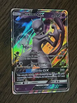 Pokemon Card - Mewtwo GX Shining Legends 39/73 Ultra Rare - Image 1