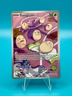 Pokemon TCG 2024 Exeggcute 192/191 Surging Sparks Illustration Rare Full Art NM - Image 1