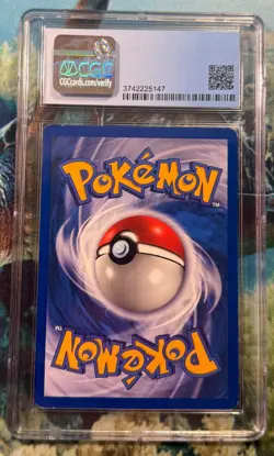 2002 Pokemon Neo Destiny Unlimited DARK CROBAT 2/105 Holo Card Swirl 🌀CGC 7 NM - Image 2