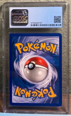 2002 Pokemon Neo Destiny Unlimited DARK CROBAT 2/105 Holo Card Swirl 🌀CGC 7 NM - Image 5