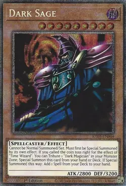 Lightly Played Dark Sage - RA05-EN004 - Starlight Rare - 1st Edition - YuGiOh - Image 1