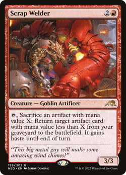 Scrap Welder (FOIL) x1 - MTG Kamigawa: Neon Dynasty NEO #159 - Image 1