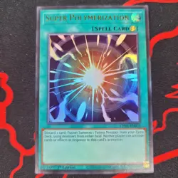 Super Polymerization CH01-EN033 Yu-Gi-Oh 1st Edition NM - Image 1
