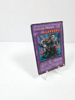 Yu-Gi-Oh! TCG Ultra Rare 1st Edition Gatling Dragon FET-EN035 Heavily Played - Image 3