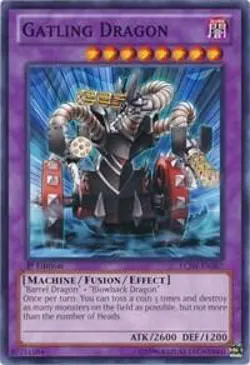 Gatling Dragon LCJW-EN267 Legendary Collection 4: Joey's World Yu-Gi-Oh NM CY50 - Image 1