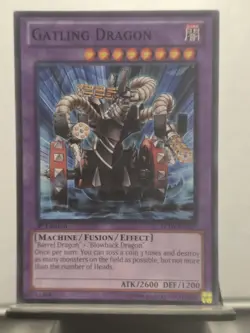 Gatling Dragon LCJW-EN267 Legendary Collection 4: Joey's World Yu-Gi-Oh NM CY50 - Image 2