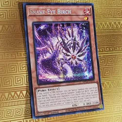 Snake-Eye Birch - MP24-EN112 Prismatic Secret Rare 1st Ed NM Yu-Gi-Oh TCG - Image 1