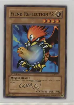 Fiend Reflection #2 1st Ed. YuGiOh Legend of Blue Eyes White Dragon #LOB-021 - Image 1