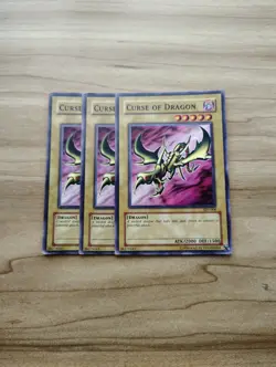 Yu-Gi-Oh! - Curse Of Dragon 3X - Full Playset - Image 1