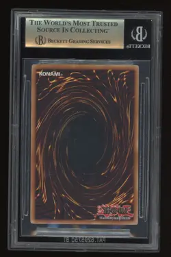 2006 Yu-Gi-Oh! 1st Edition Super Conductor Tyranno SD09-EN001 BGS 9.5 GEM MINT - Image 2