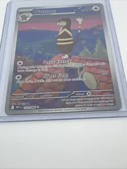 Watchdog Illustration Rare 153/086 SV10.5 Pokemon White Flare Pokemon TCG NM - Image 3