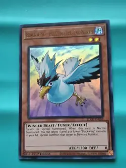 Yugioh Blackwing - Blizzard the Far North Ultra Rare 1st Edition BLCR-EN059 LP - Image 1