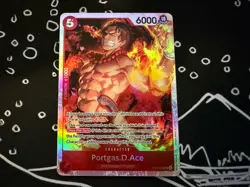 Portgas D Ace ST15-005 Super Rare One Piece TCG - Image 1