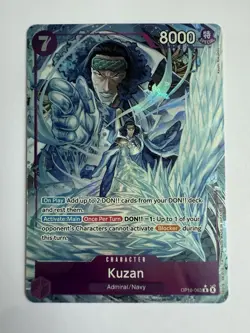 Kuzan OP16-063 Alt Art One Piece TCG English Time Of Battle - Image 1