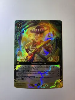 Ravensburger Disney Lorcana Woody - Jungle Guide 54/P3 Promo Foil Amber - Image 1