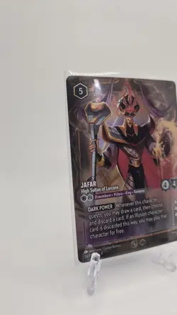 Jafar High Sultan of Lorcana 33/P2 Enchanted Store Championship Promo LP Disney - Image 2