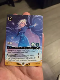 Elsa - Ice Maker 6 Disney Lorcana Promo Cards Regular - Image 1