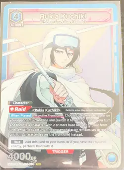 Union Arena Bleach Rukia Kuchiki SR UEX01BT BLC-2-034 NM - Image 1