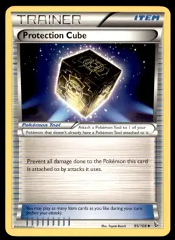 2014 Pokemon XY Flashfire Protection Cube English #95 - Image 1
