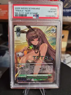 Weiss Schwarz Goddess of Victory: NIKKE - "Finale" Noir SSP Stamped Foil - Image 1