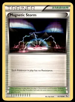 2014 Pokemon XY Flashfire Magnetic Storm English #91 - Image 1