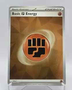 Pokemon Prismatic Evolutions - Fighting Energy - SVE 014 - Reverse Holo - Image 1