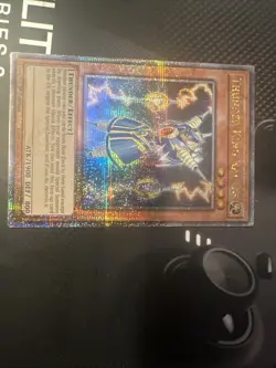 *** THUNDER KING RAI-OH *** QUARTER CENTURY SECRET RARE RA03-EN206 YUGIOH! - Image 2