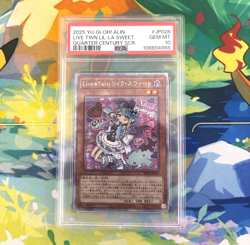 PSA 10 Yu-Gi-Oh! Yugioh Live☆Twin Lyra Sweet 25th Japanese Trading Card F/S - Image 1