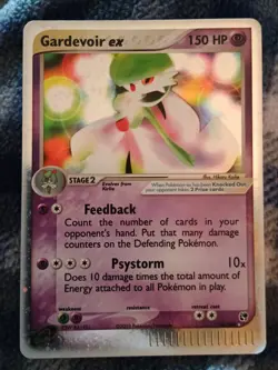 Pokemon TCG Gardevoir EX Holo Card 96/100 Sandstorm - Double Swirl - Image 1