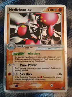 Medicham EX 2005 95/106 - EX Emerald Pokemon TCG Card - Image 1