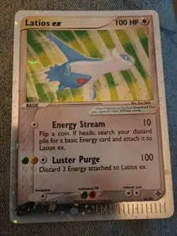 Pokemon EX Dragon Latios Holo Ultra Rare Card #94/97 2003 - Image 1