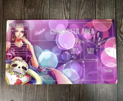 O-P Boa Hancock OPCG TCG CCG Mat Trading Card Game Pad Duel Playmat Free Bag - Image 1