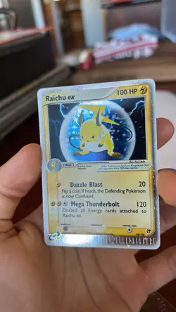 Raichu EX Sandstorm Holo Card 98/100 LP Ungraded Pokemon Card - Image 1